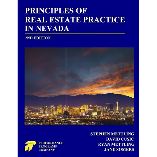 Principles of Real Estate Practice in Nevada: 2nd Edition - Paperback