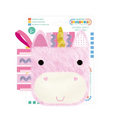Sensory Snuggables Unicorn Puppet Soft Book - Paperback