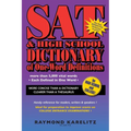 SAT & High School Dictionary of One-Word Definitions - Paperback