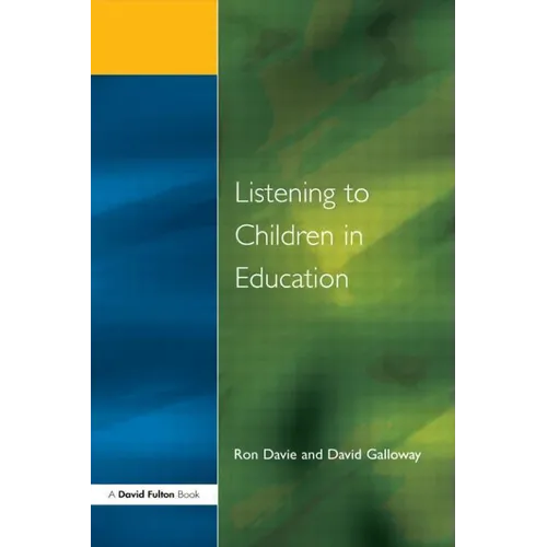 Listening to Children in Education - Paperback