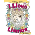 I Llove Llamas Coloring Book - Paperback