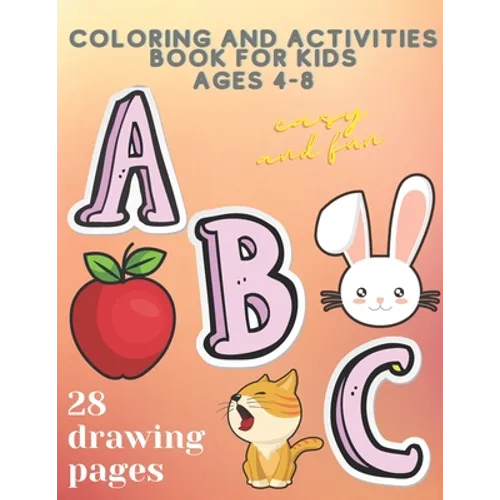 ABC: coloring and activities book for kids - Paperback