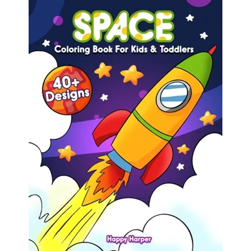 Space Coloring Book - Paperback