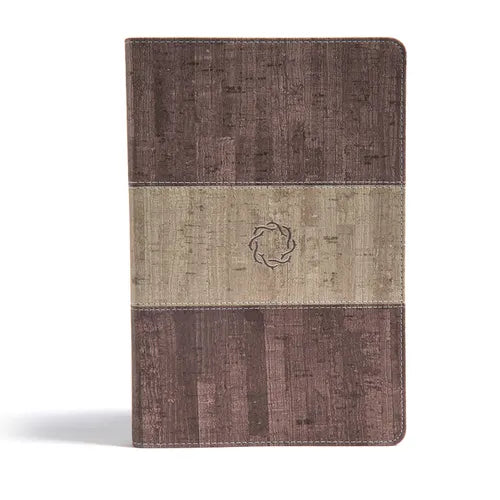 CSB Essential Teen Study Bible, Weathered Gray Cork Leathertouch - Imitation Leather