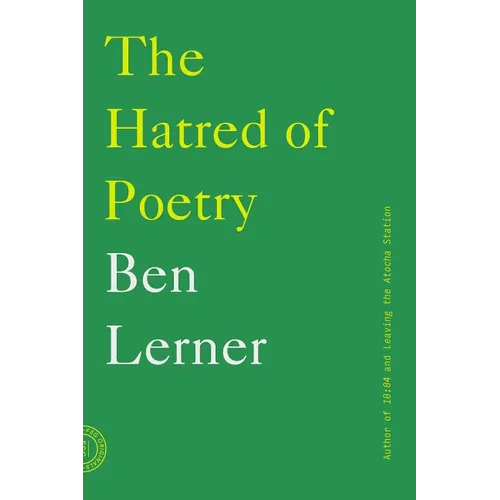The Hatred of Poetry - Paperback