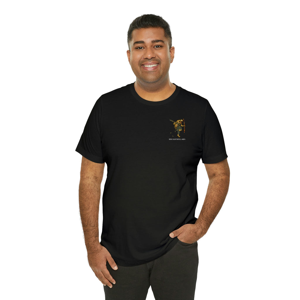 AT4 Rocket and Sword Frog - Front Print - Short Sleeve Tee