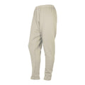 GI Grid Fleece Thermal Bottoms — Sand