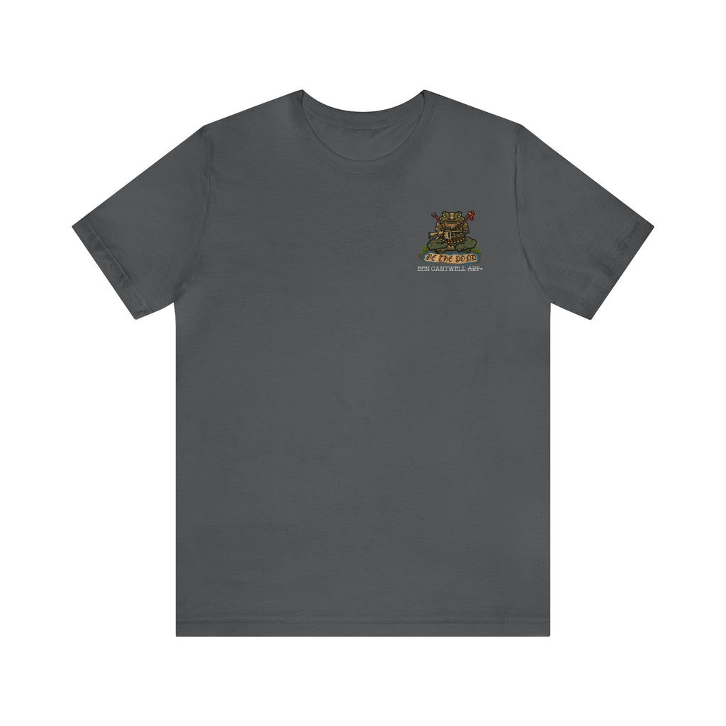 Be the Pond Frog with MK32 Grenade Launcher - Front Print - Short Sleeve Tee