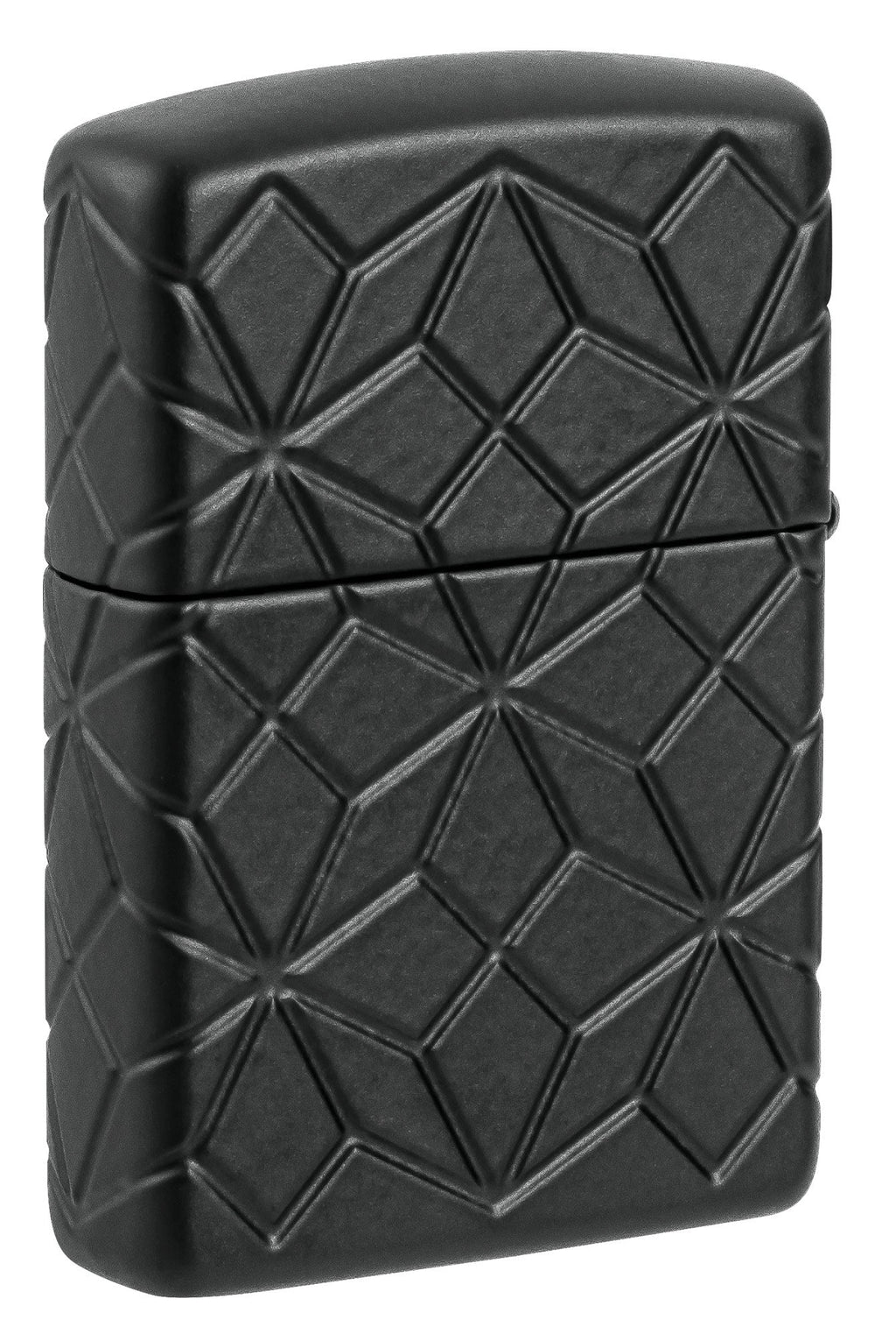 Zippo Armor Crystal Design Black Matte Crystal Attached #46756