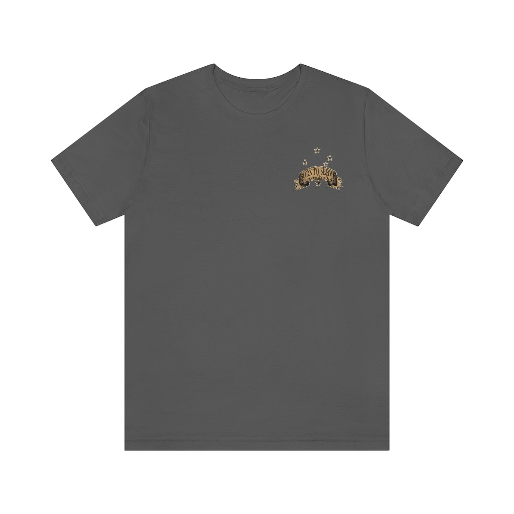 MARSOC Lady Justice ~ Crew Tee (Fight for Whats Right Quote)