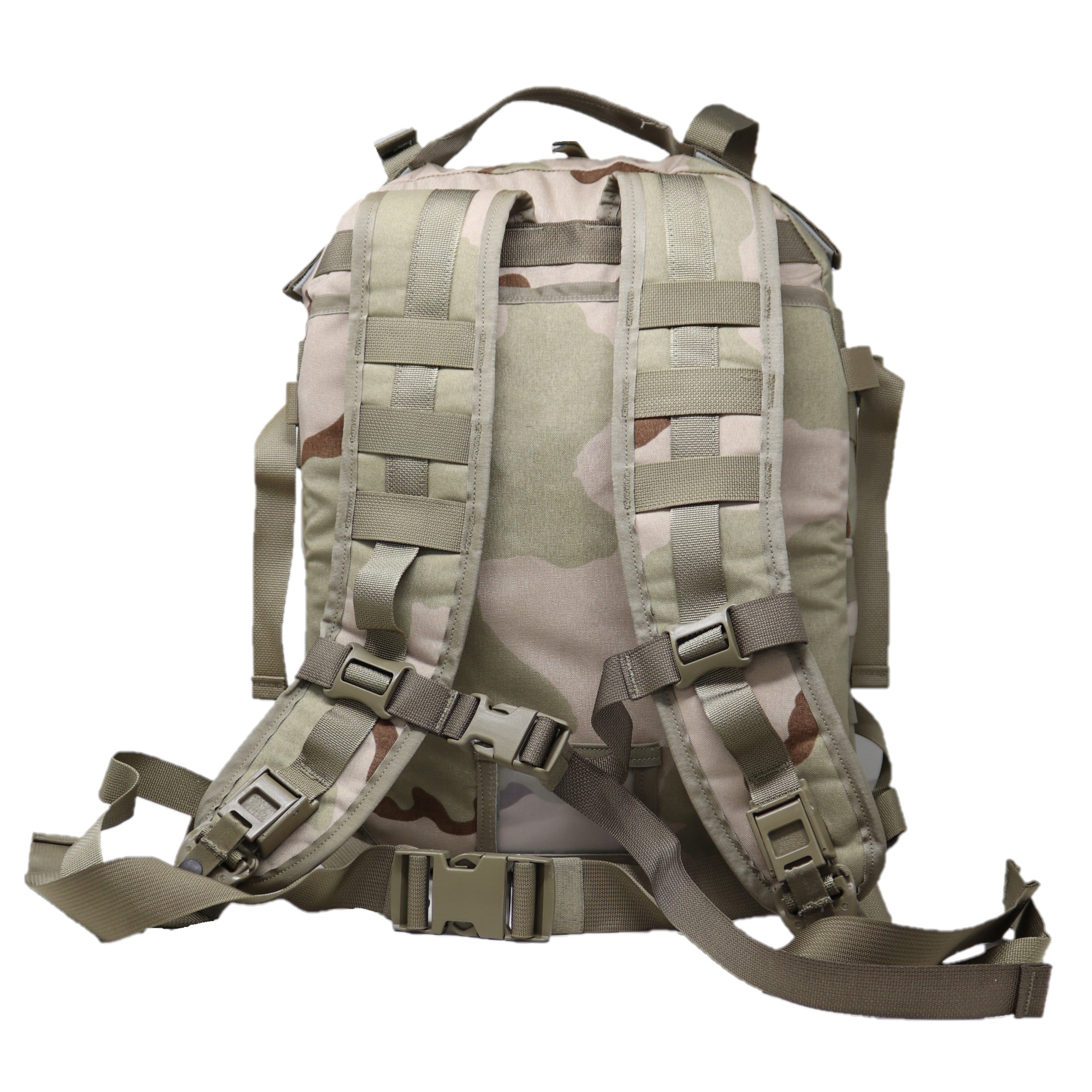 3-Color Desert Camo MOLLE II 3-Day Assault Pack