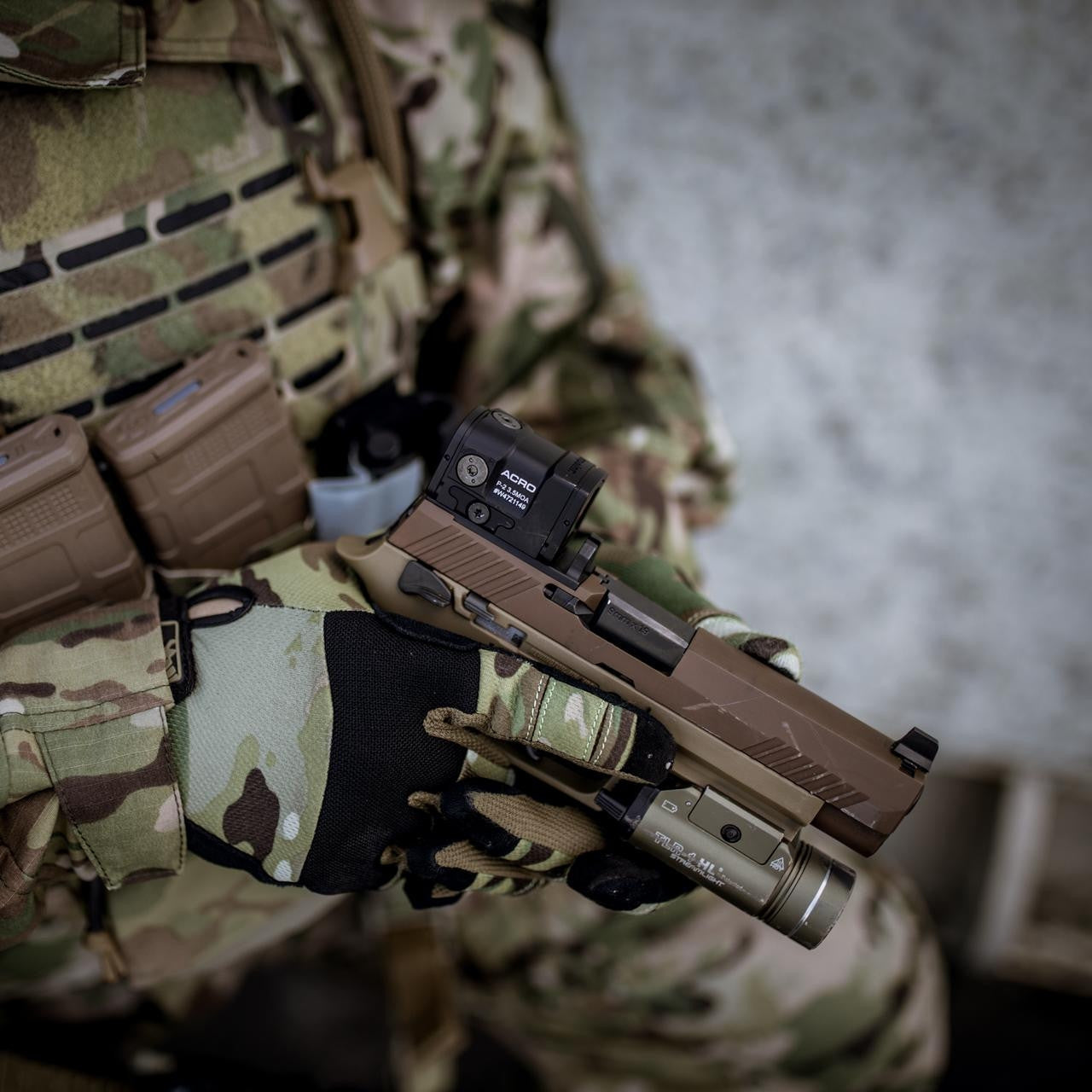 Aimpoint Acro P2 - Red Dot Reflex Sight  w/ Fully Enclosed Body & 5 Year Battery Life