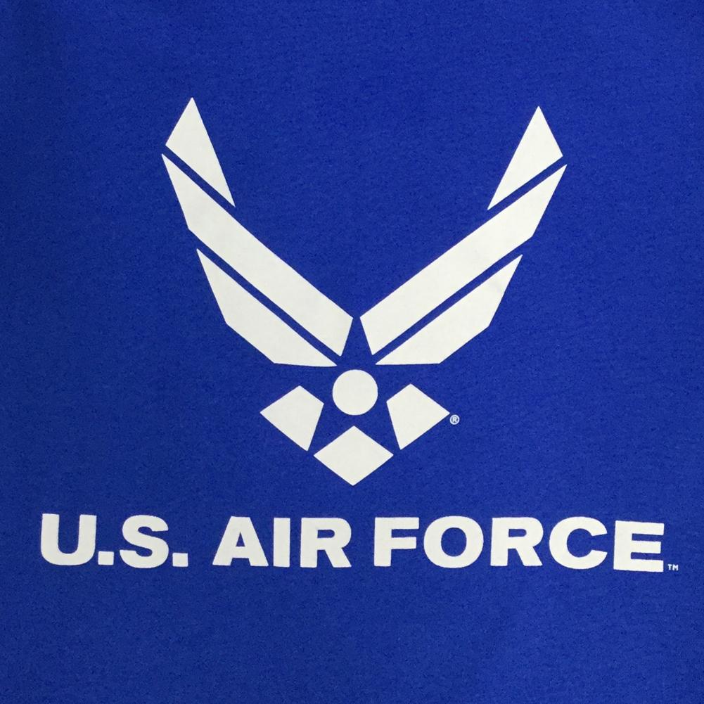Air Force Wings Logo T-Shirt (Royal)