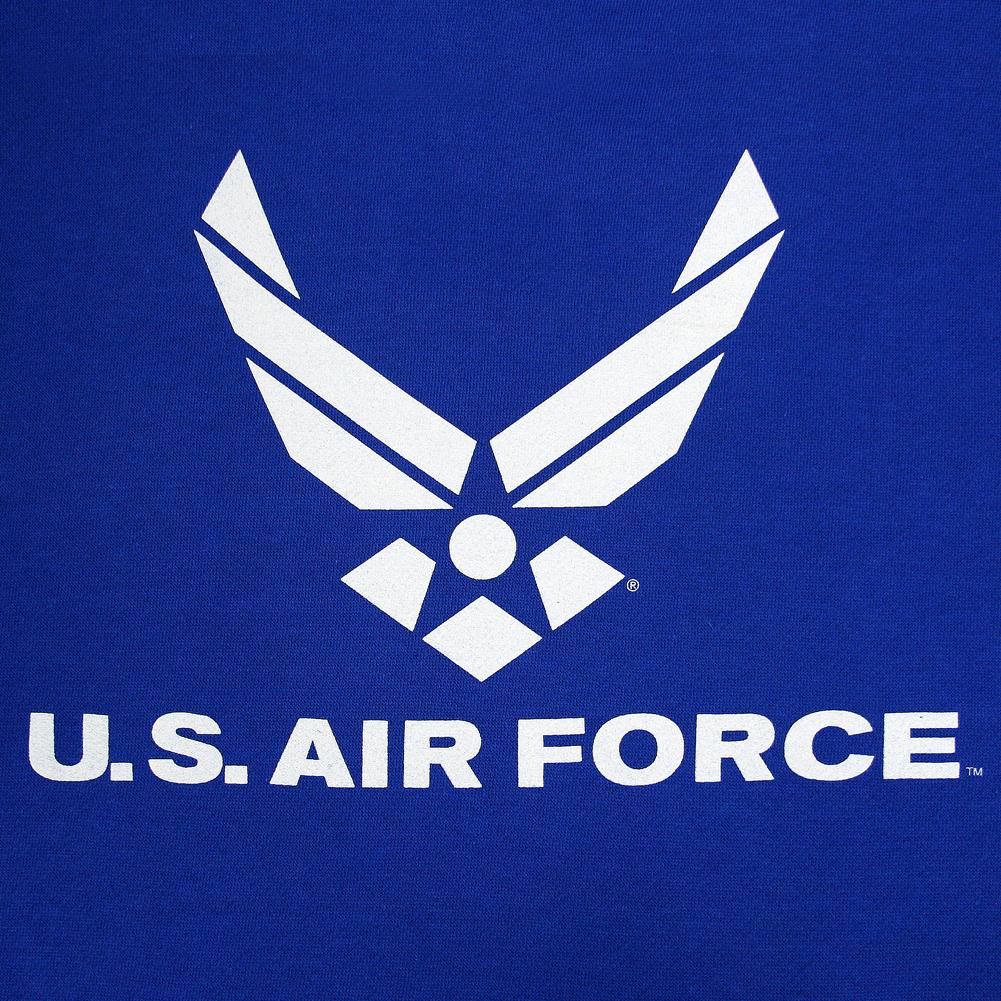 Air Force Wings Logo Hood (Royal)