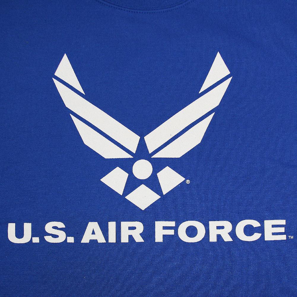 Air Force Wings Logo Crewneck (Royal)