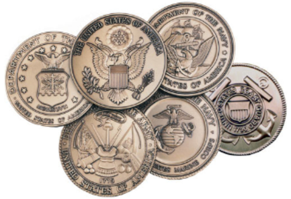 Air Force Service Medallion, Air Force Brass Medallion