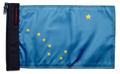 State Flag Alaska 12"x18" Forever Wave Flag for Golf Carts