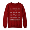 Mustard Stain Christmas Sweatshirt