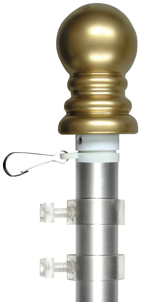 Tangle Free Aluminum Flagpole for Outdoor Display