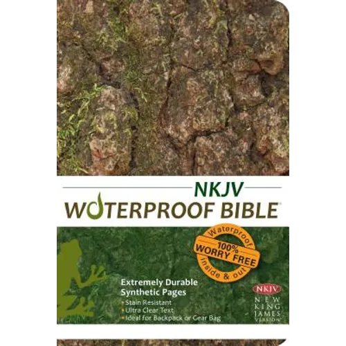 Waterproof Bible-NKJV-Camouflage - Vinyl-bound