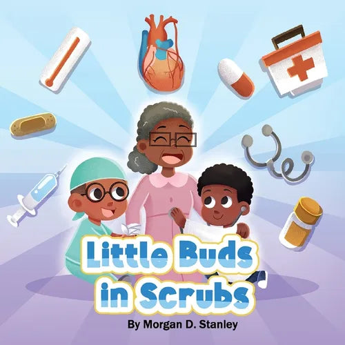 Little Buds In Scrubs: Learning About Coronary Artery Disease - Paperback