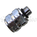 Scuba Adaptor M-3/8-24 to F-1/2-20 AS568-011 N70 | 3/8-24 UNF-2A | 1/2-20 UNF-2B