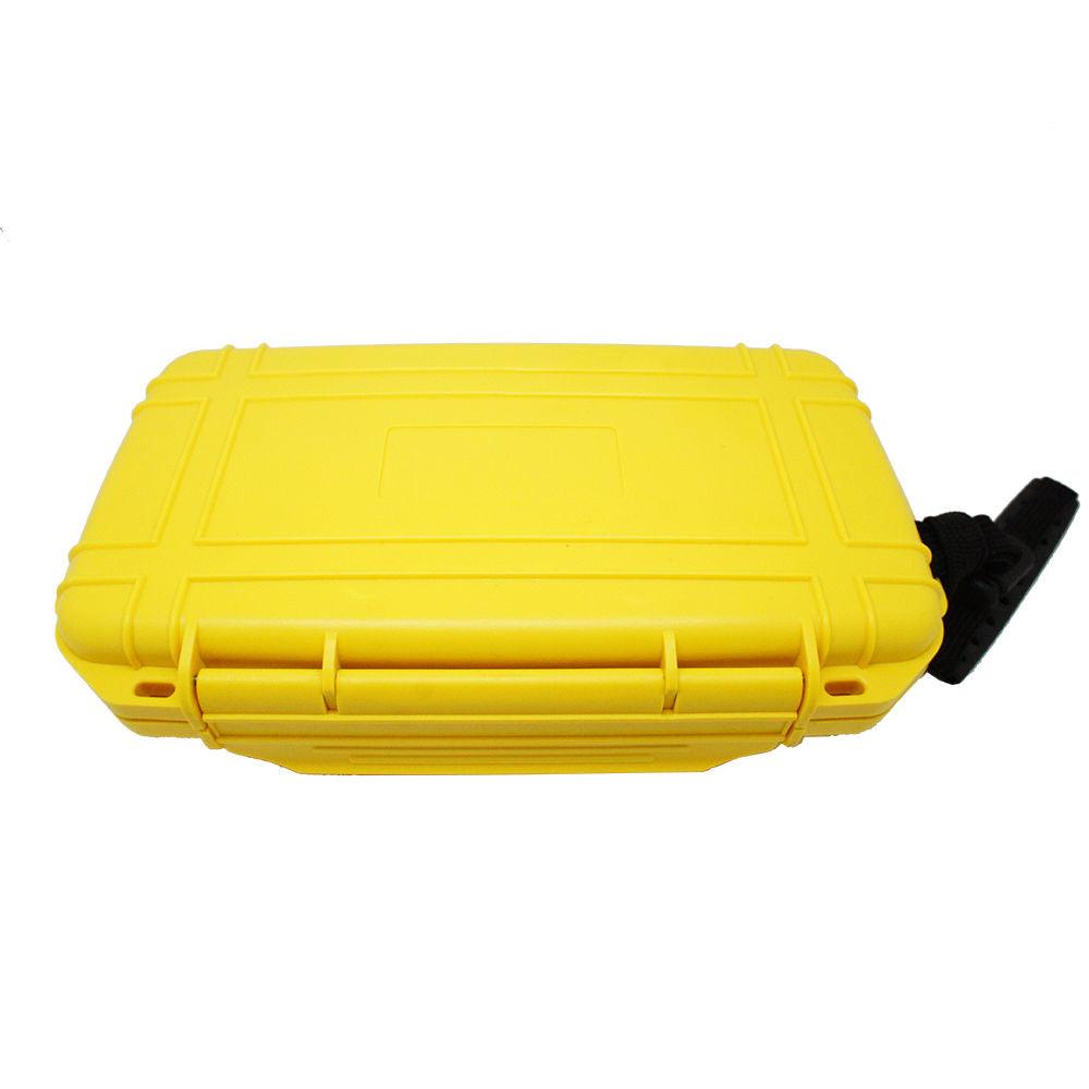 Waterproof Yellow Dry Box Case Container w/ Form (Fits iPhone 8 Plus)