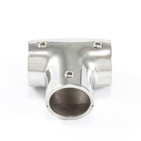 Scuba Choice Marine Slip Tee 90 Degree Stainless Steel Type 316 1" OD Tubing