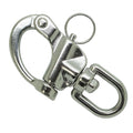 Scuba Choice 9cm SS Swivel Snap Shackles Quick Release Bail Rigging