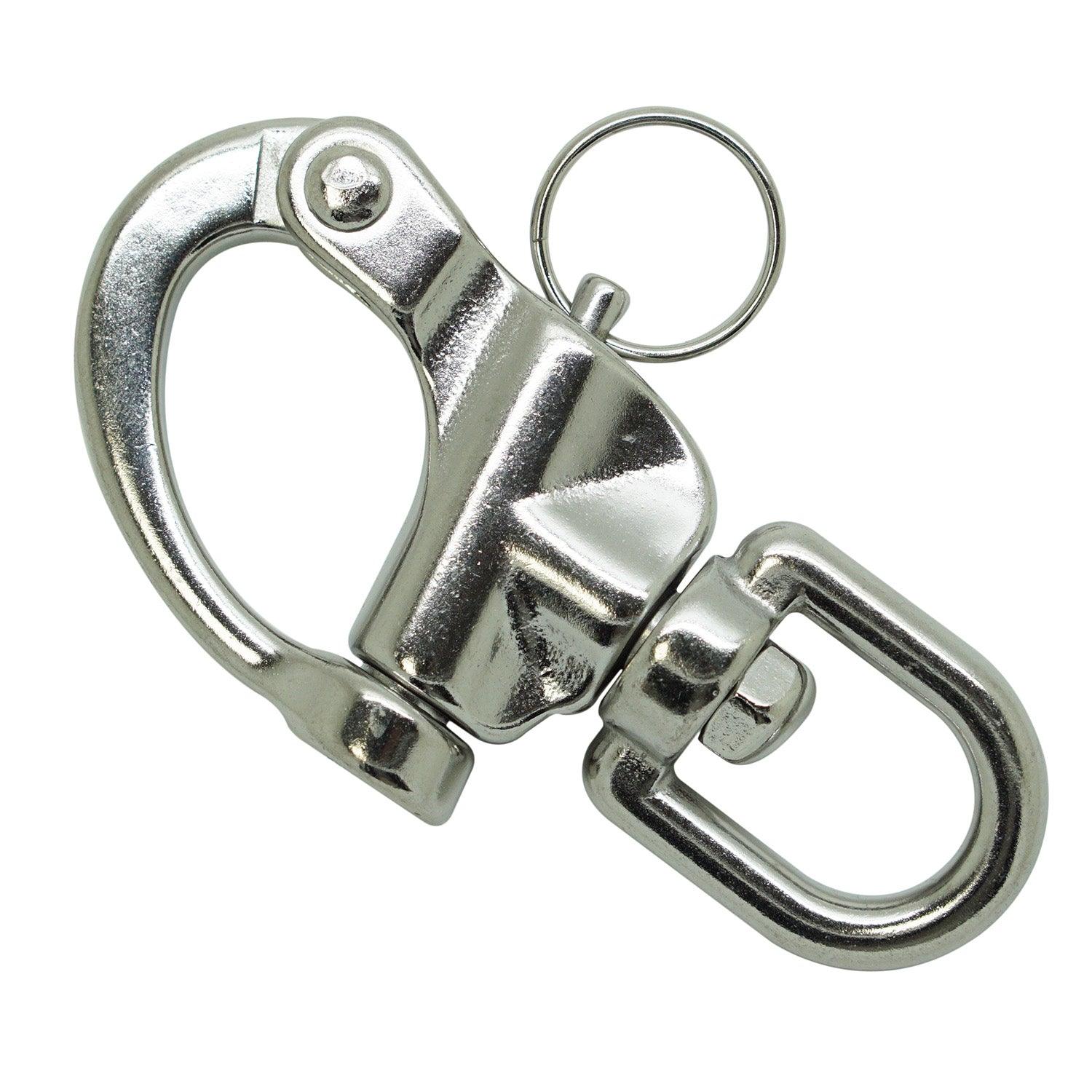 Scuba Choice 9cm SS Swivel Snap Shackles Quick Release Bail Rigging