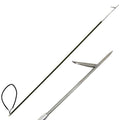 CARBON FIBER 5' One Piece Spearfishing Pole Spear w/ Single Barb Flopper