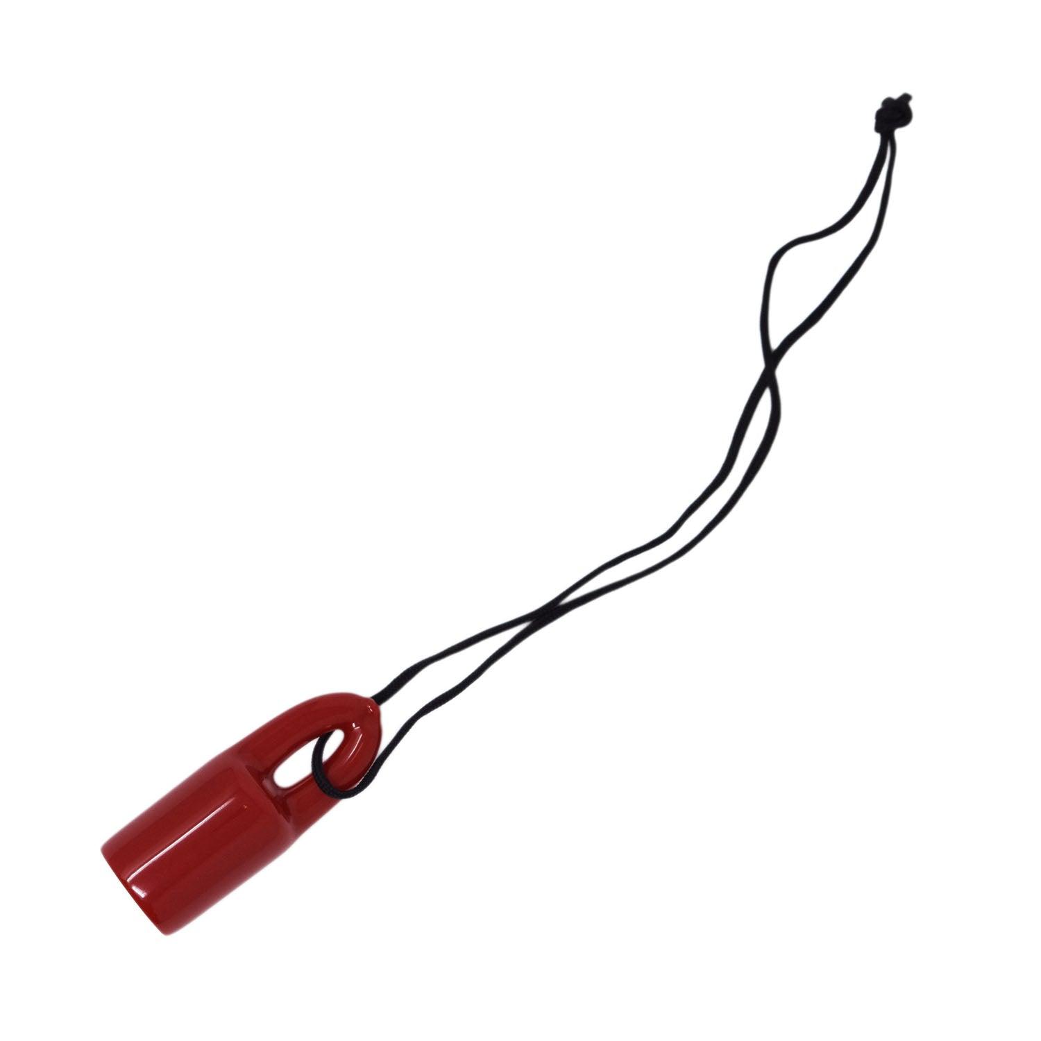 Scuba Diving Gauge w/ DIN Thread Dust Cap, Red