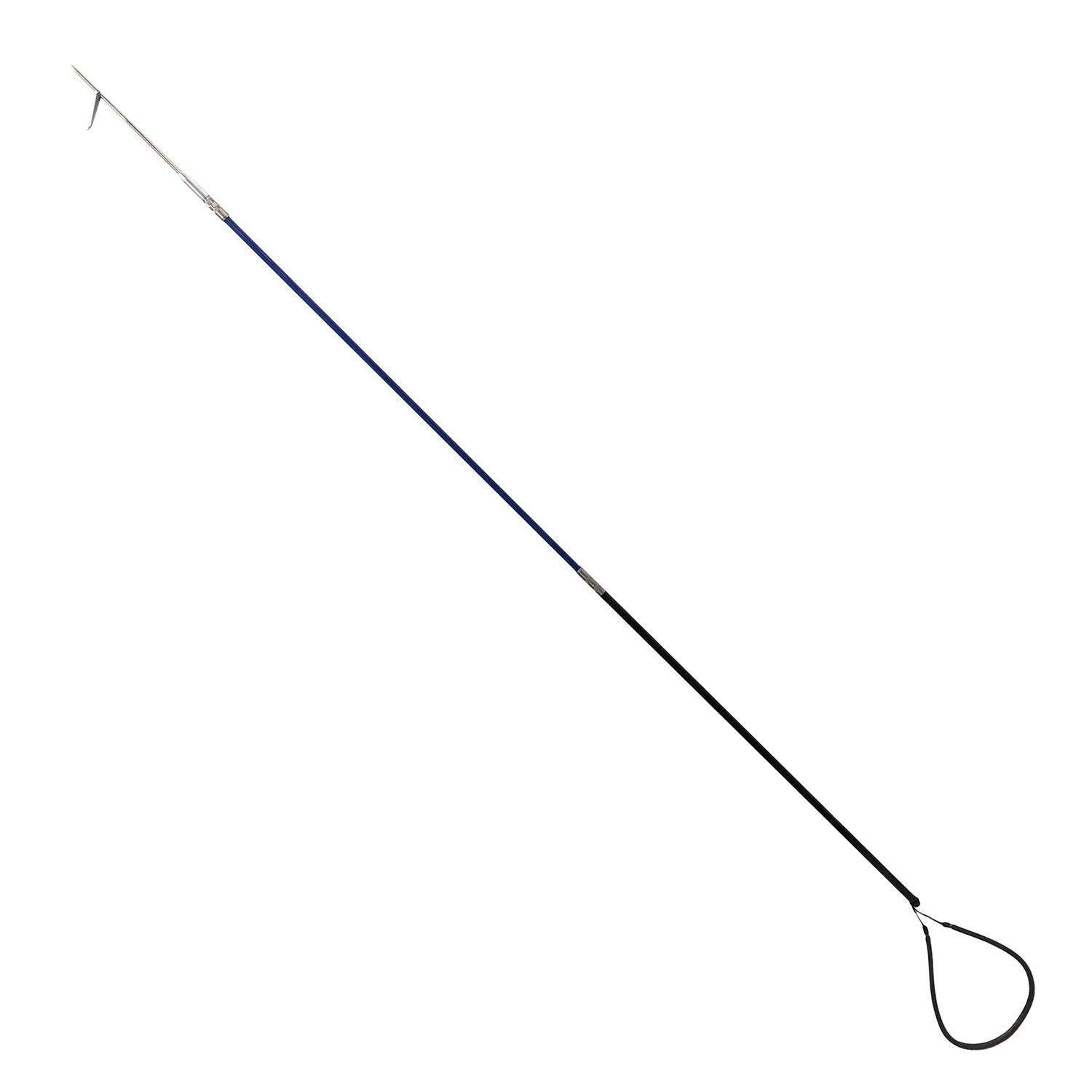 Scuba Choice Heavy Duty 7ft Blue Fiberglass Black Alum Pole Spear w/1 Prong Tip