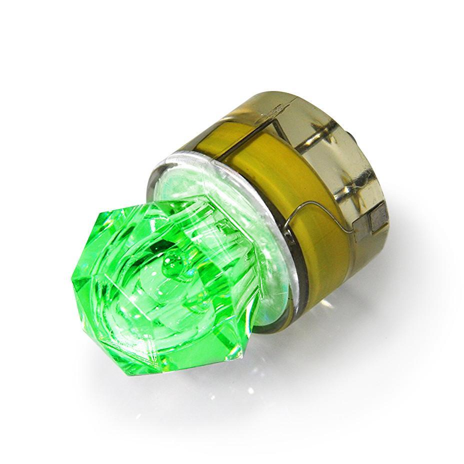 Scuba Choice Diamond Shape Water Activated Mini Safety LED Flash light, Green
