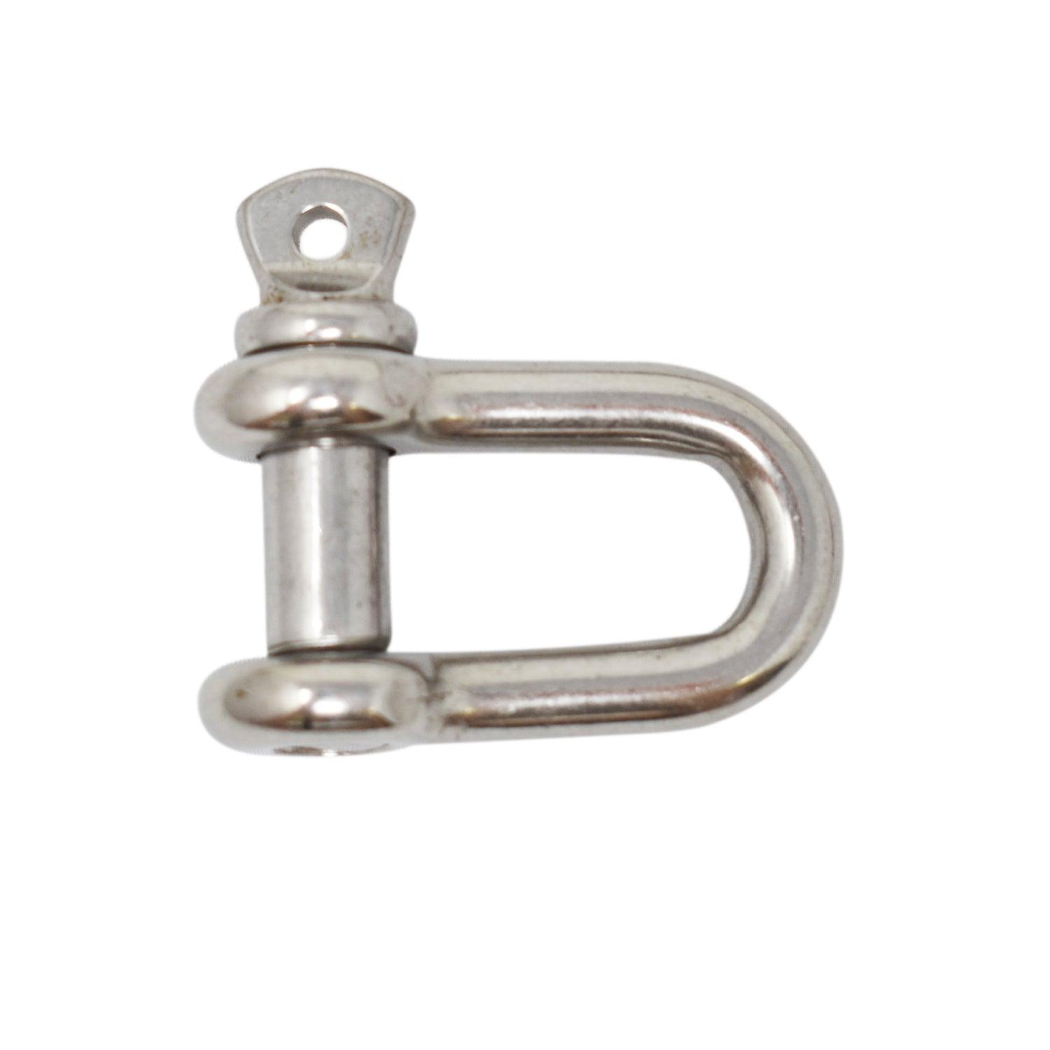 Scuba Choice Marine Grade Stainless Steel Straight/D Shackle w/Screw Pin