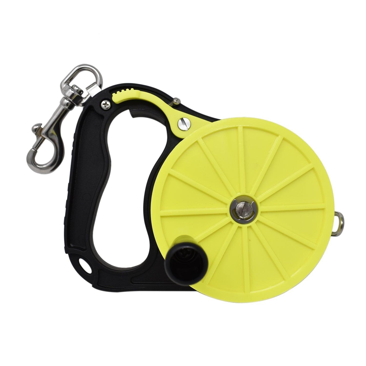 Scuba Choice 270ft Plastic Wreck Reel, Yellow