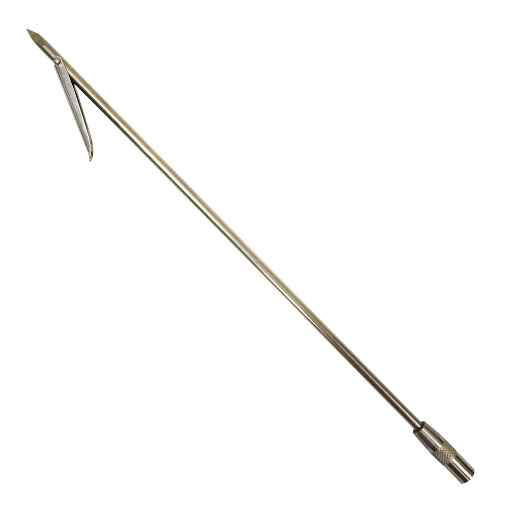 Scuba Choice Heavy Duty 7.8 ft 1 Prong Tip Blue Fiberglass Black Alum Pole Spear