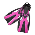 Scuba Choice Glide Magenda Lady's Dive Fin with Bungee Strap