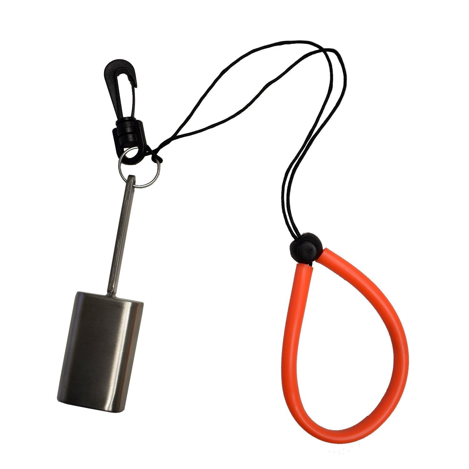 Scuba Choice Tank Rattler w/ Plastic Clip and Lanyard