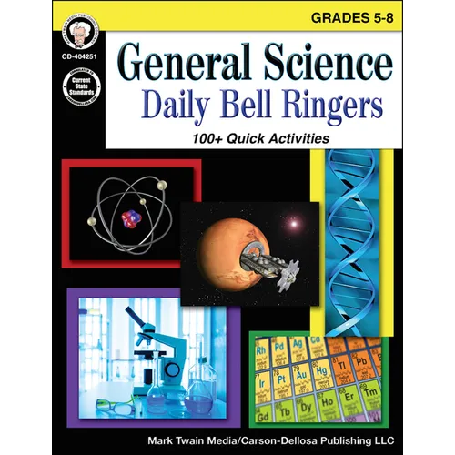 General Science, Grades 5 - 8: Daily Bell Ringers - Paperback