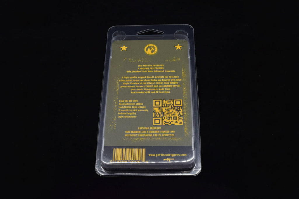 2 pack Partisan Forced-Reset Drop-In Cassette Trigger FRT – AR-15 Platform (USA-Made)