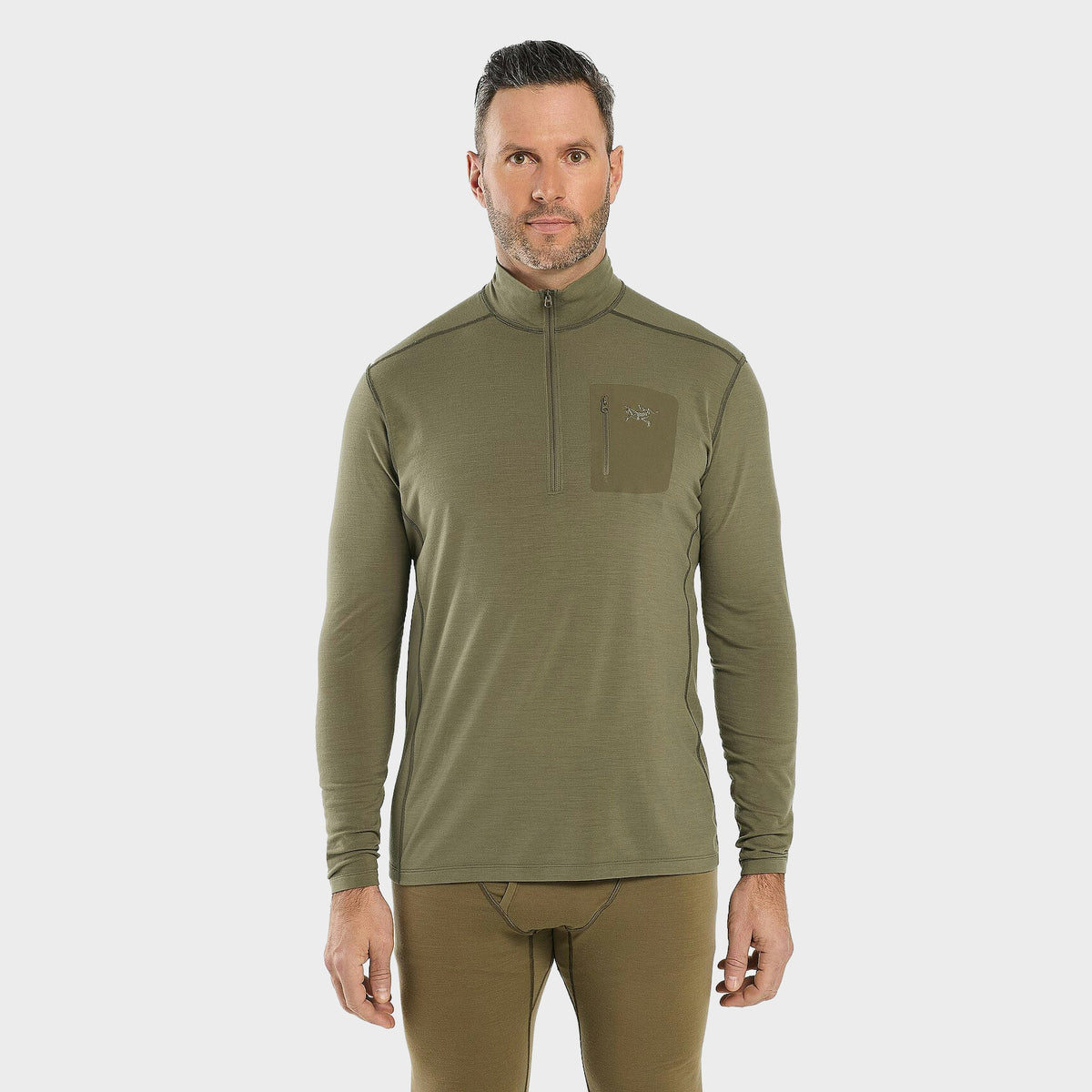 Arc'teryx LEAF Cold WX Zip Neck AR - Wool Men's - Base Layer