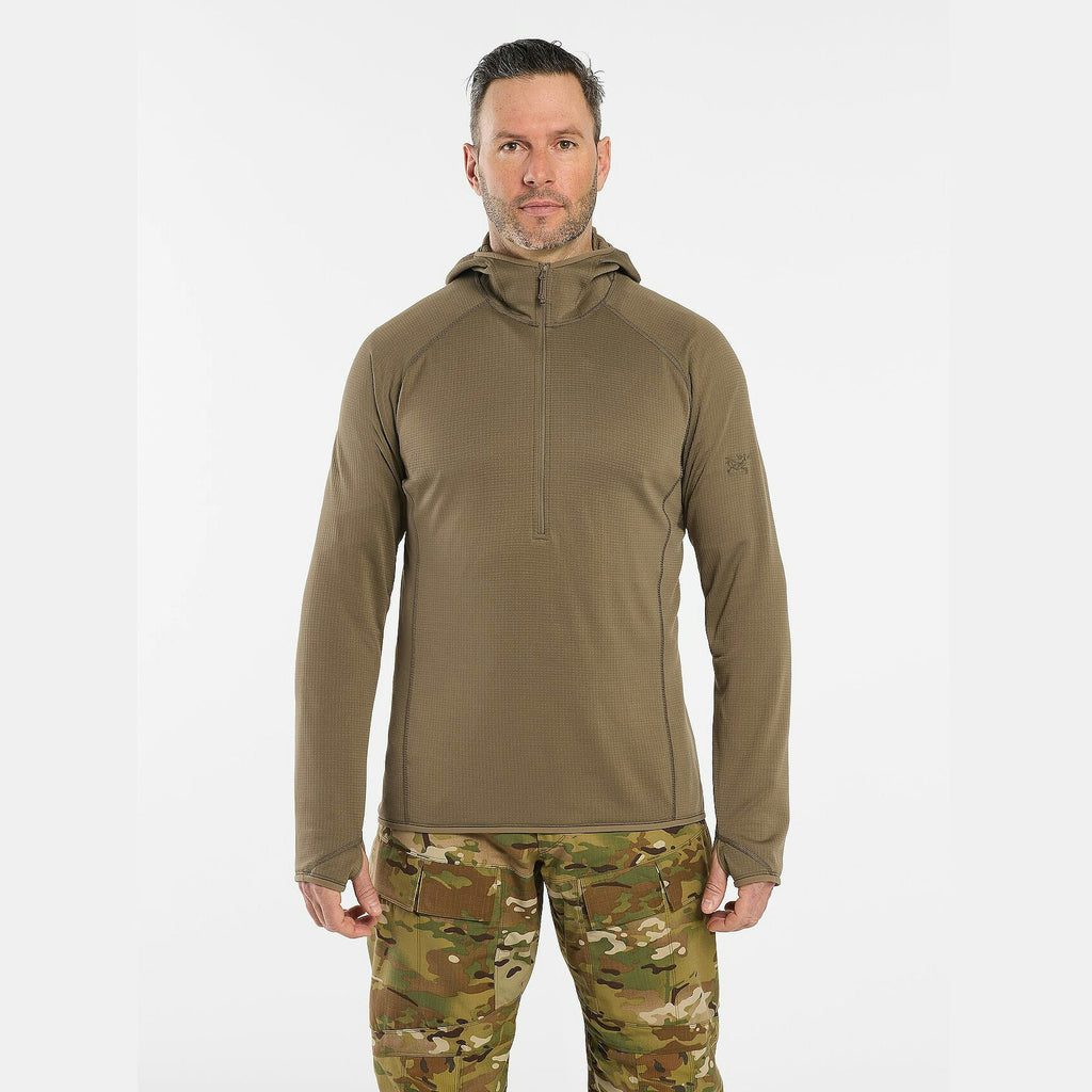 Arc'teryx LEAF Delta AR 1/2 Zip Neck Hoody Men's - Mid Layer