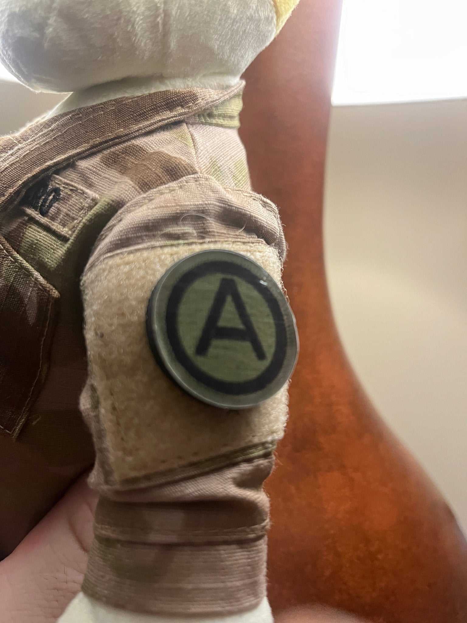 Army Airborne Patch | Fits 14” Doll