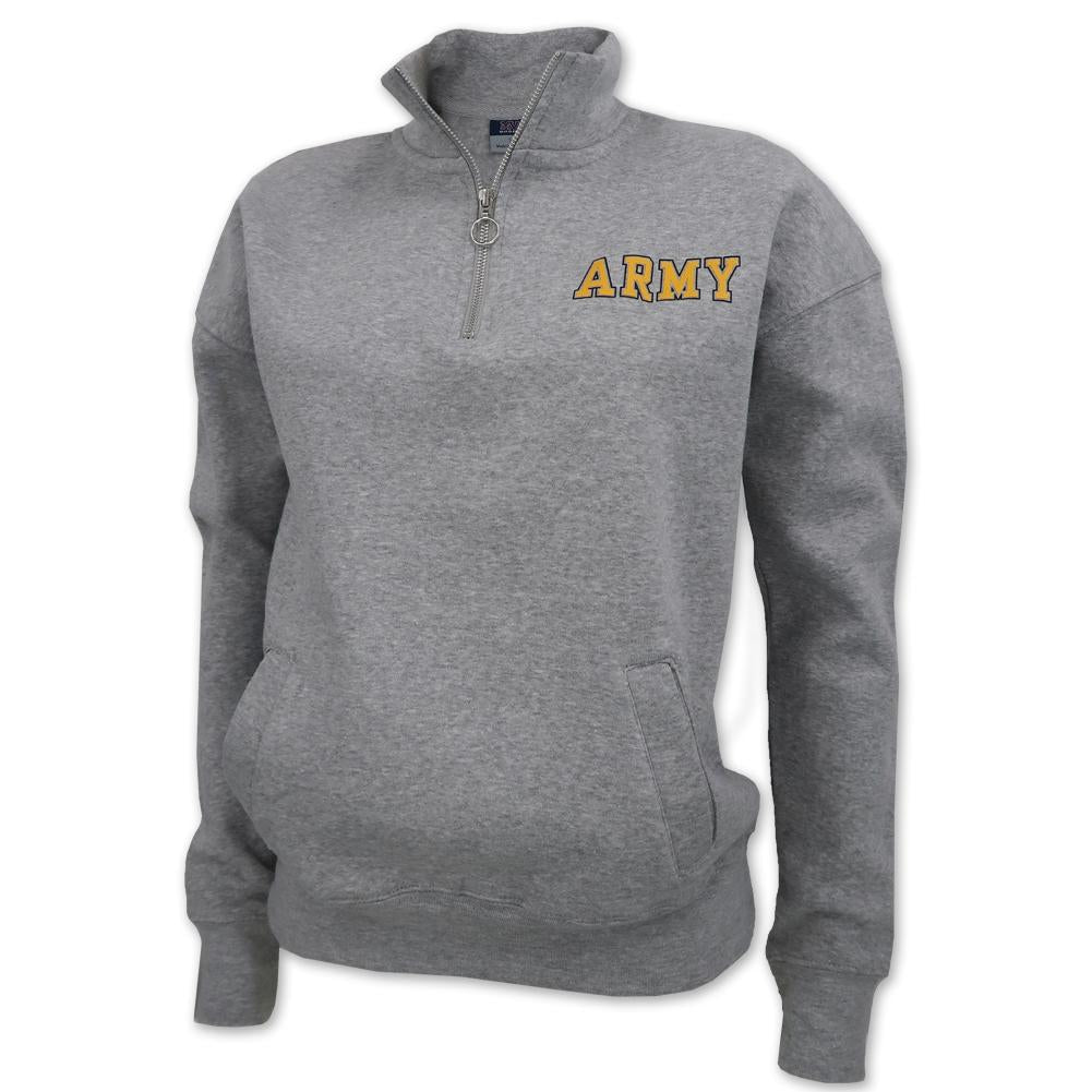 Army Ladies Dakota Quarter Zip Pullover (Grey)