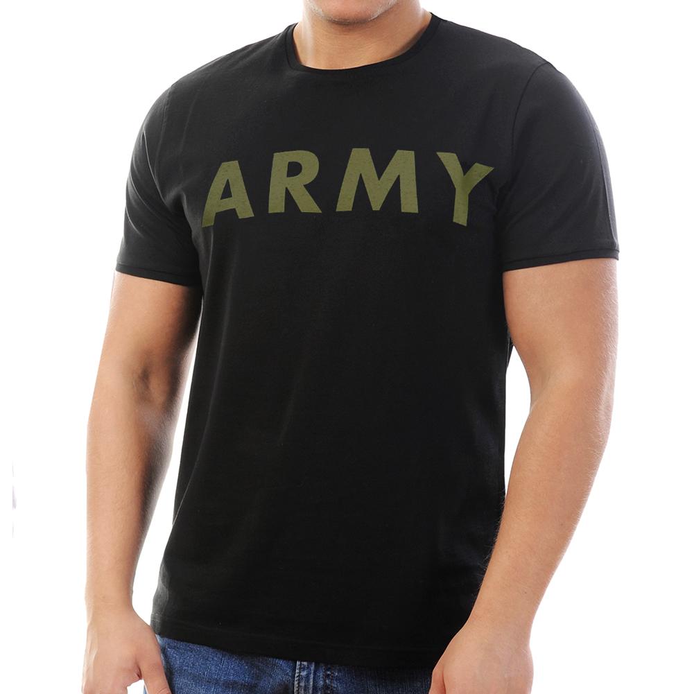 Army Logo Core T-Shirt (Black/OD Green)