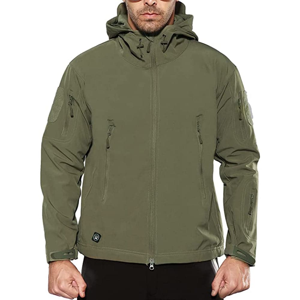 Army Outdoor Tactical Waterproof Softshell Fleece Jacket