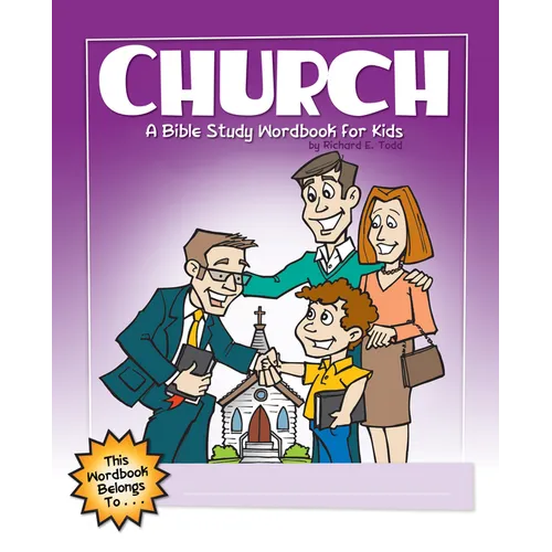 Church: A Bible Study Wordbook for Kids - Paperback