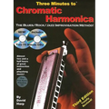 Three Minutes to Chromatic Harmonica: The Blues/Rock/Jazz Improvisation Method! [With 3 CDs] - Paperback