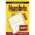 Numbrix Adult Puzzle Book: 200 Medium (10x10) Puzzles - Paperback